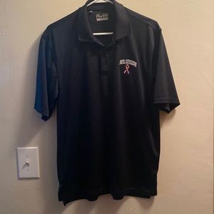 Under Armour Mens Heat Gear Iowa Hawkeyes Polo